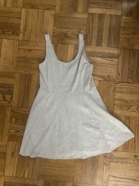 H&M Divided Grey Skater Dress - US 12